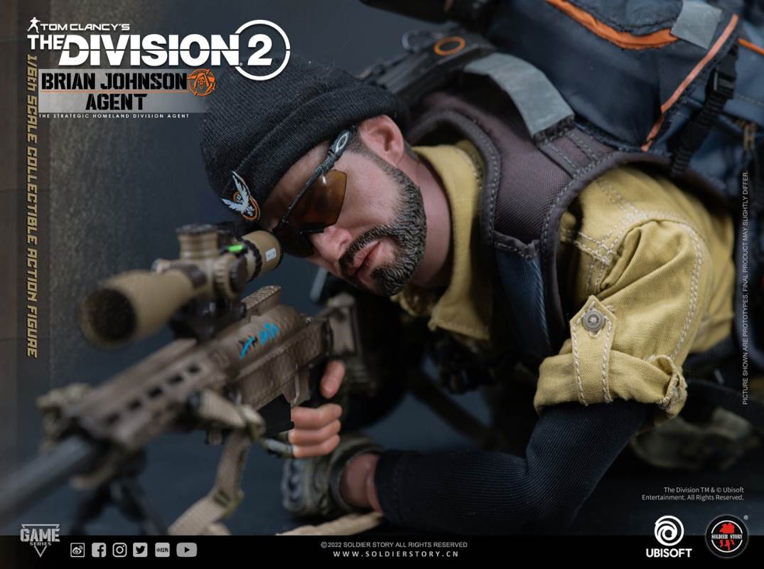 Ubisoft The Division 2 Agent Brian Johnson 1/6