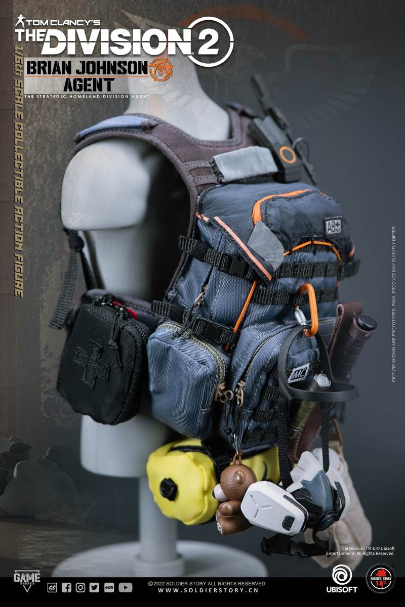 Ubisoft The Division 2 Agent Brian Johnson 1/6