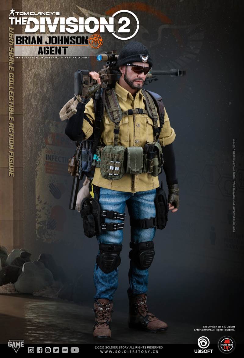 Ubisoft The Division 2 Agent Brian Johnson 1/6