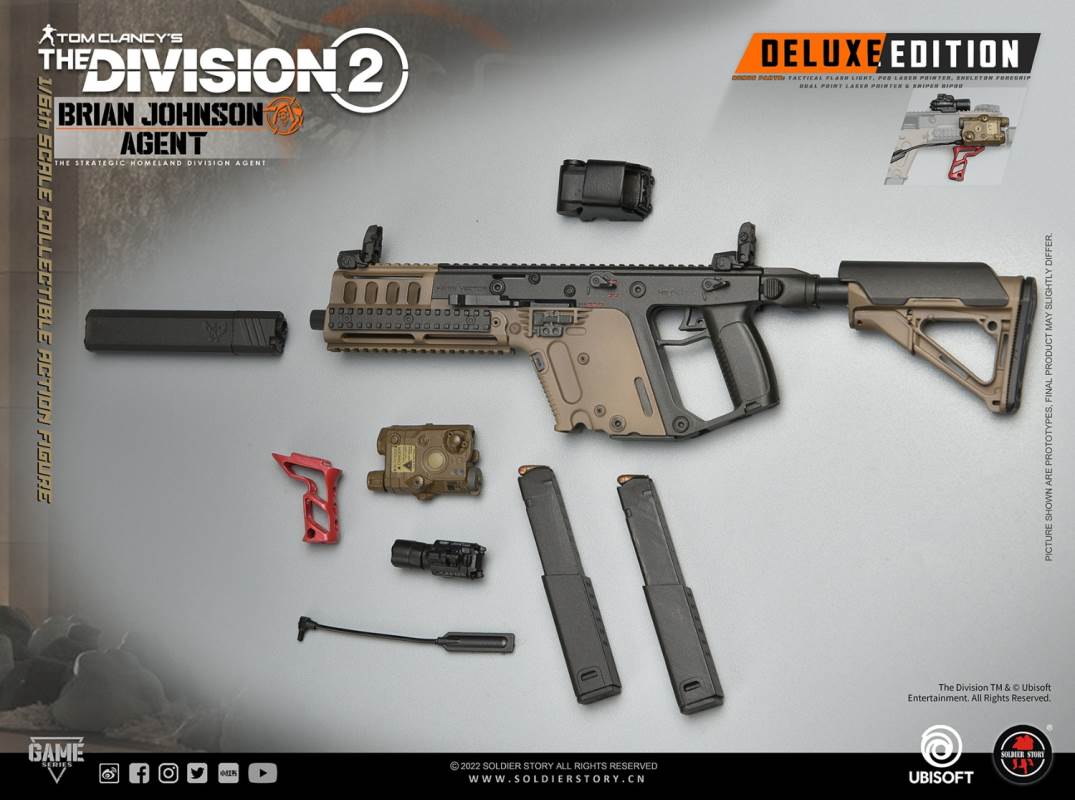 Ubisoft The Division 2 Agent Brian Johnson 1/6