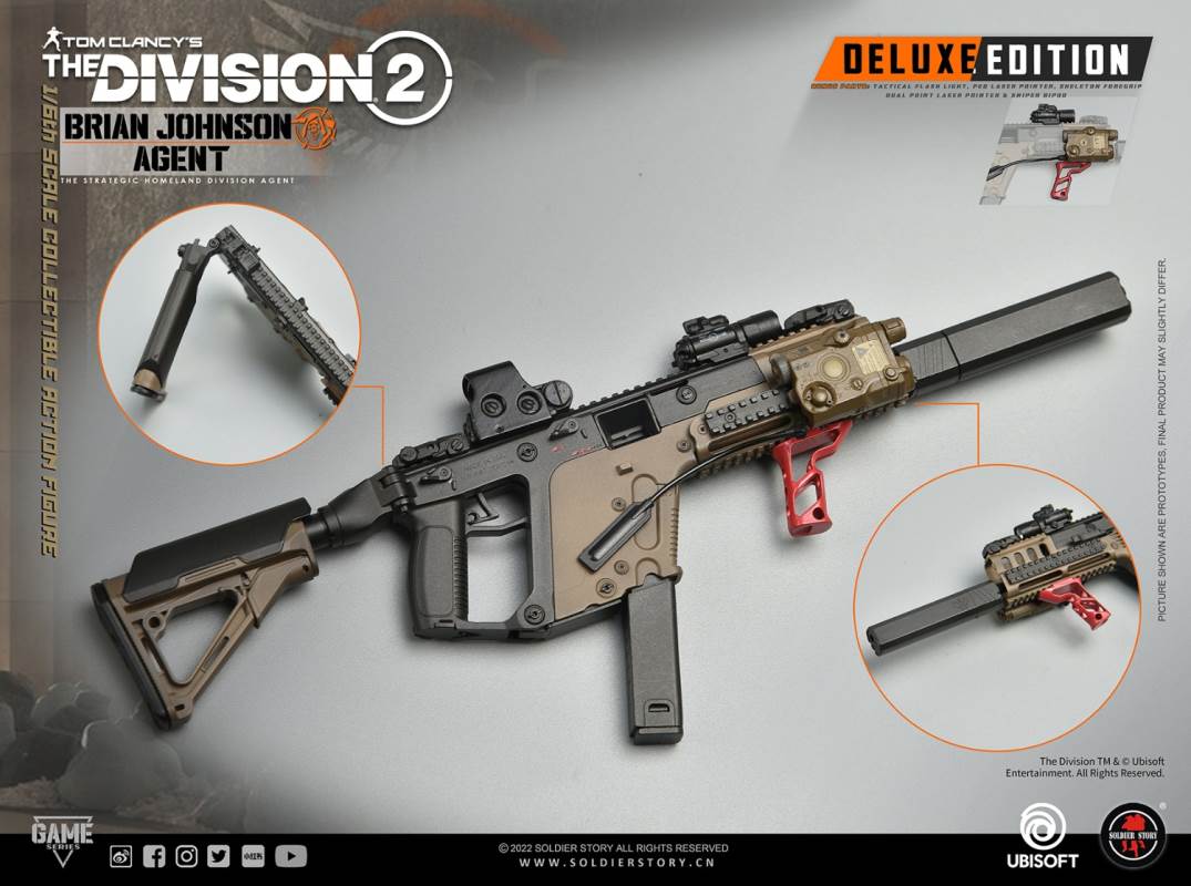 Ubisoft The Division 2 Agent Brian Johnson 1/6