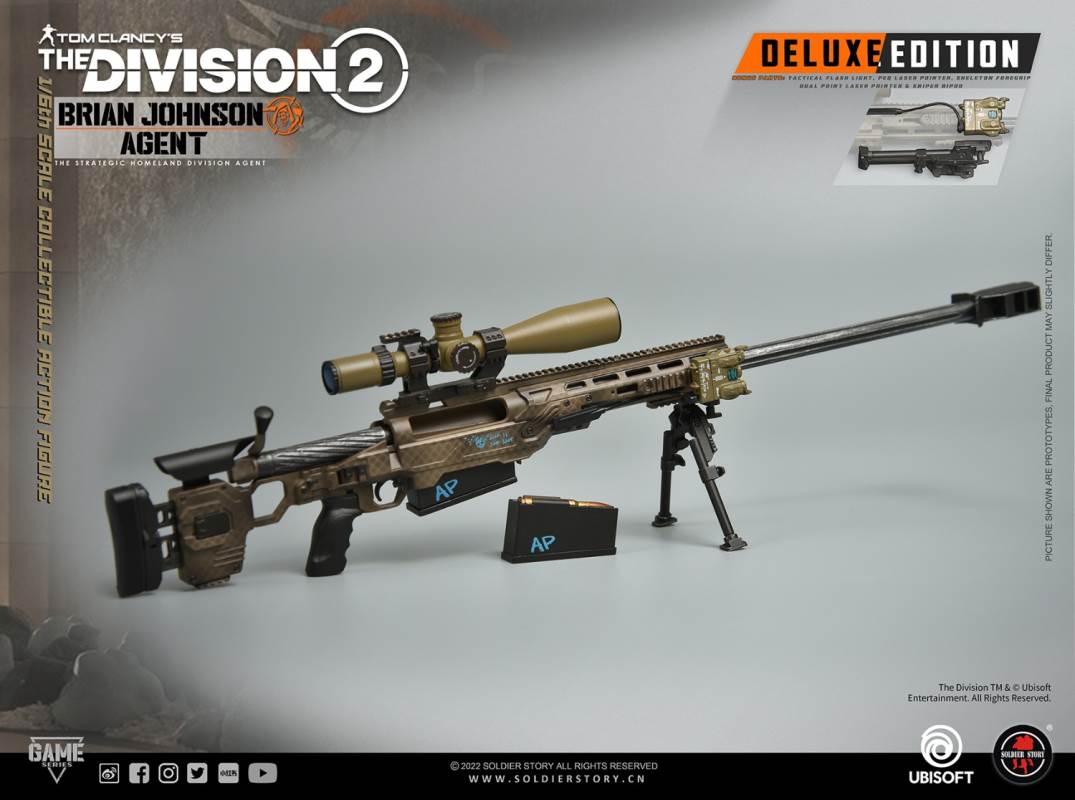 Ubisoft The Division 2 Agent Brian Johnson 1/6
