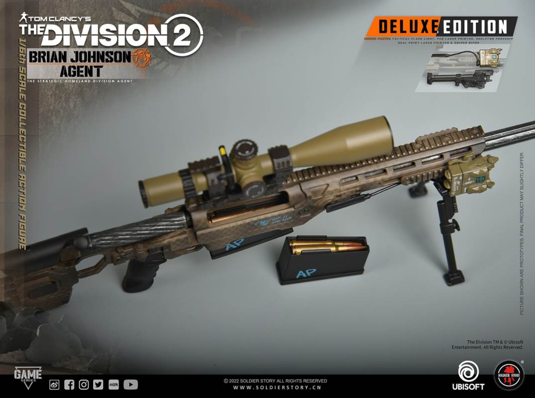Ubisoft The Division 2 Agent Brian Johnson 1/6
