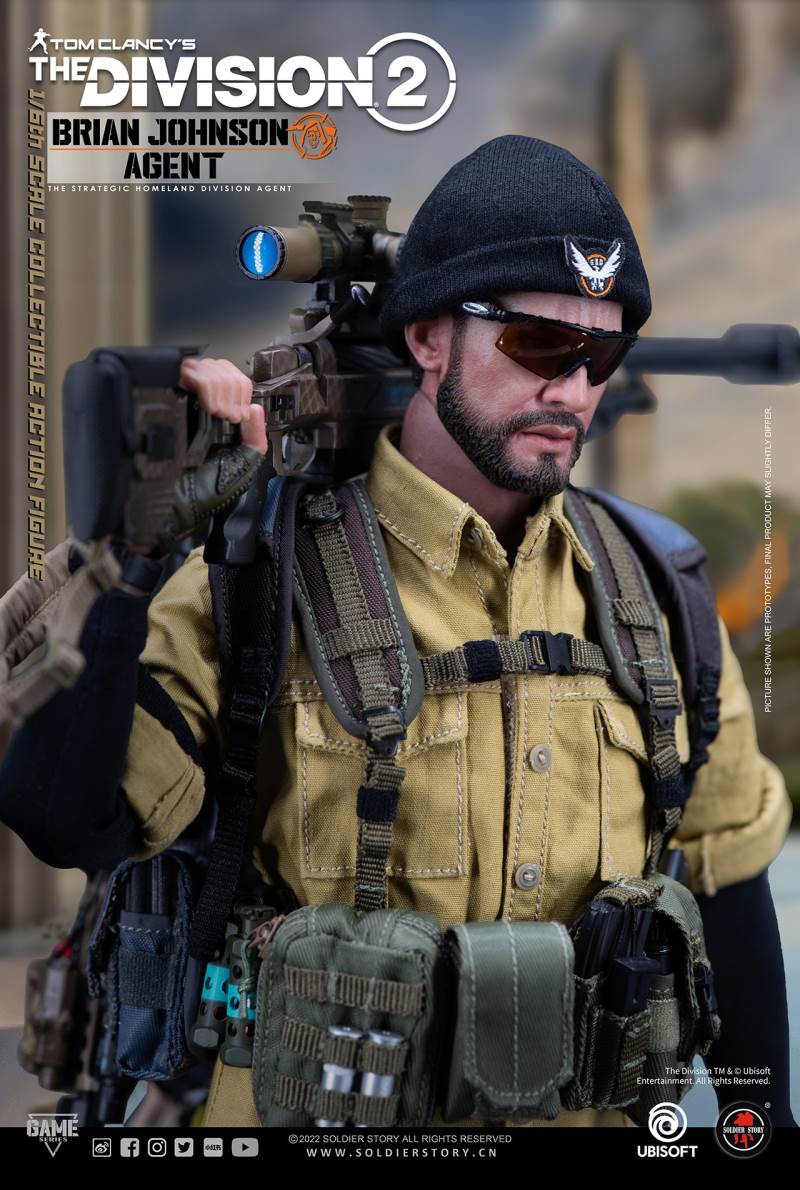 Ubisoft The Division 2 Agent Brian Johnson 1/6