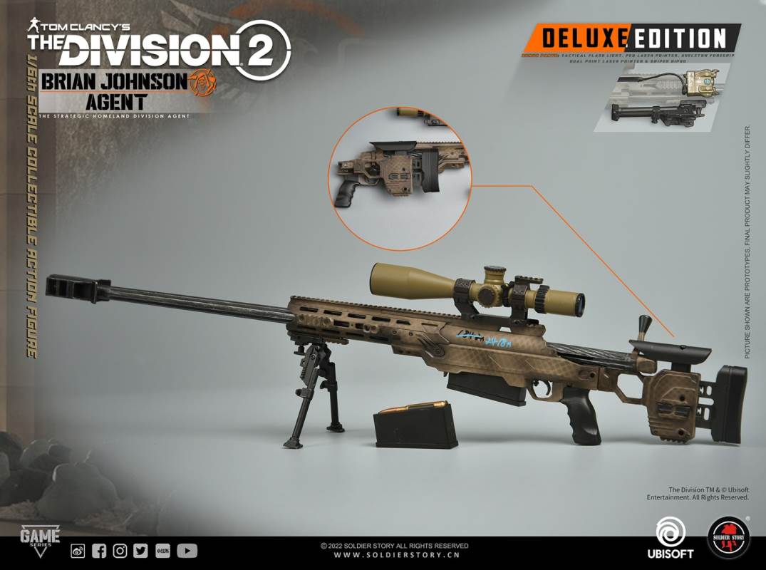 Ubisoft The Division 2 Agent Brian Johnson 1/6