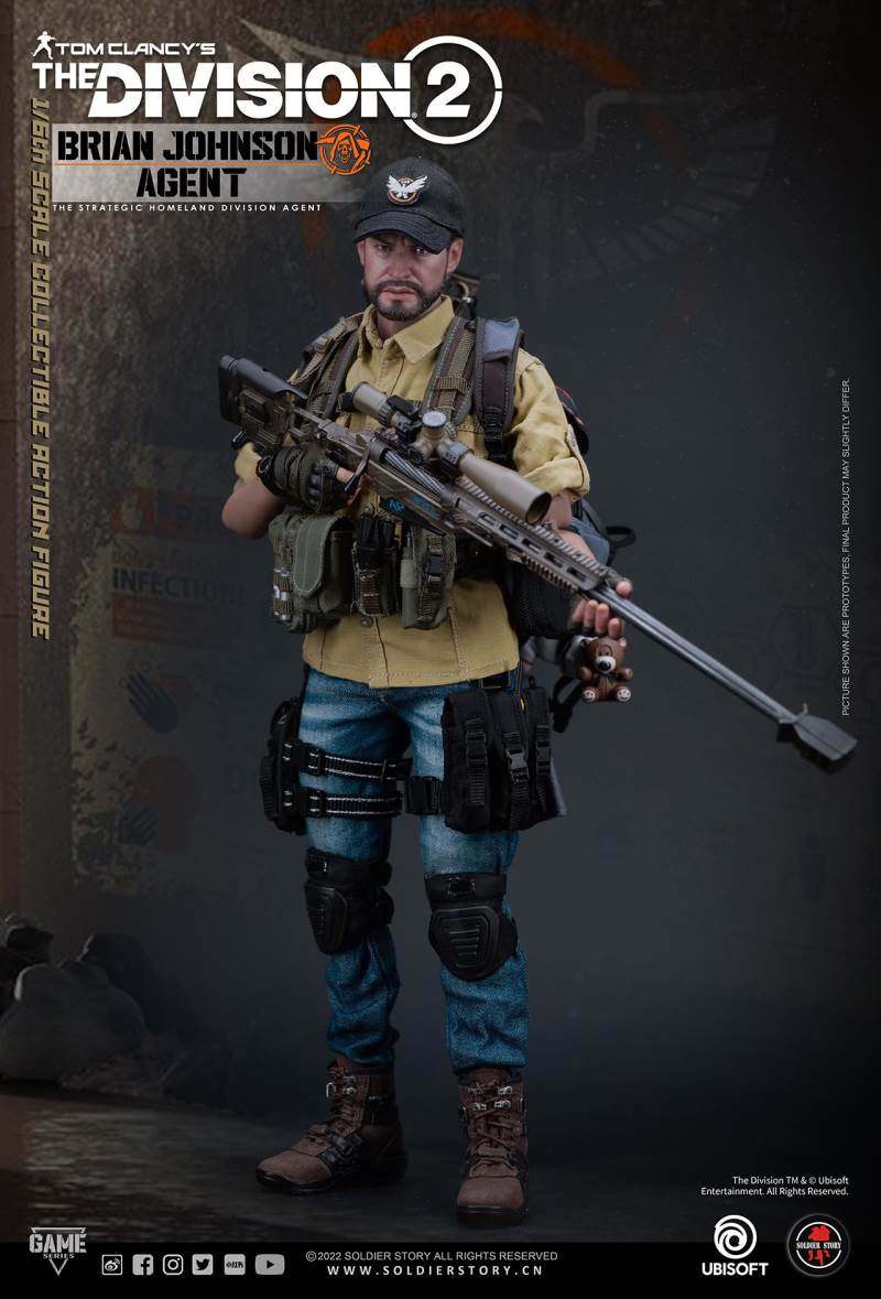 Ubisoft The Division 2 Agent Brian Johnson 1/6