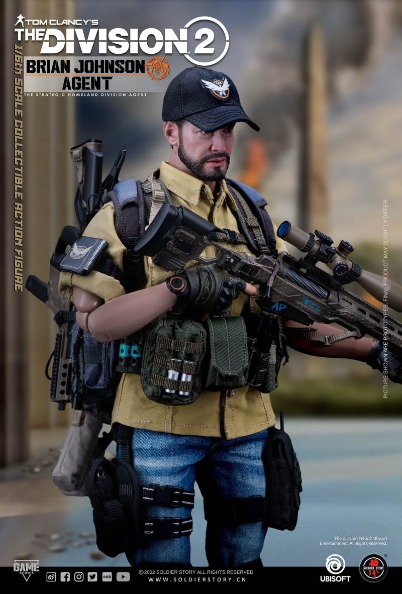 Ubisoft The Division 2 Agent Brian Johnson 1/6