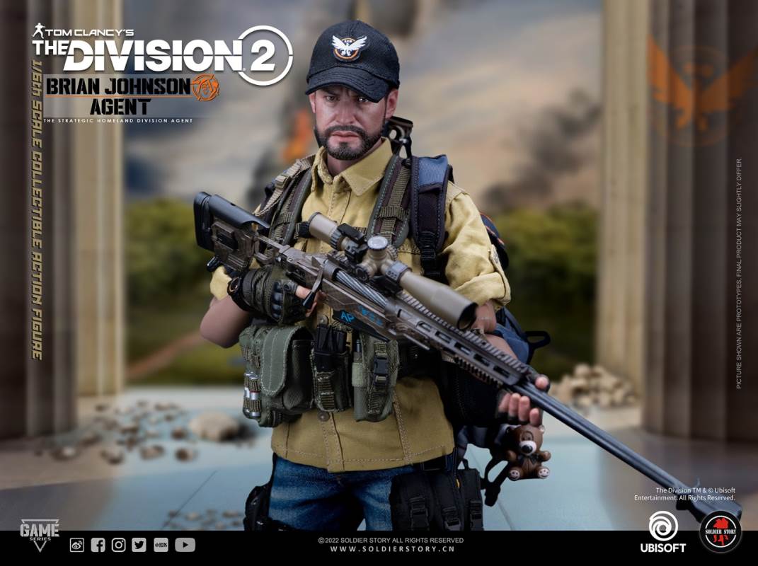 Ubisoft The Division 2 Agent Brian Johnson 1/6