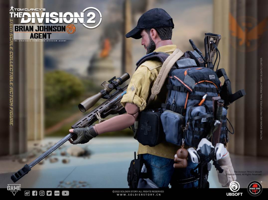 Ubisoft The Division 2 Agent Brian Johnson 1/6