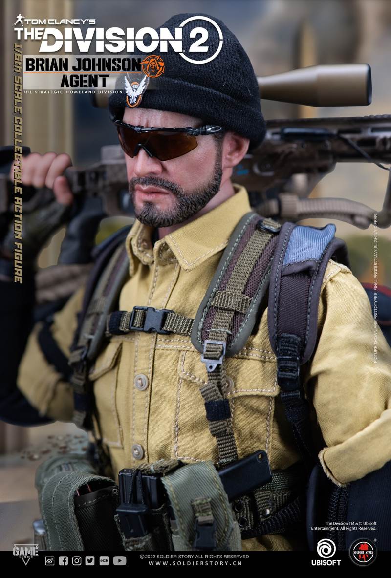 Ubisoft The Division 2 Agent Brian Johnson 1/6