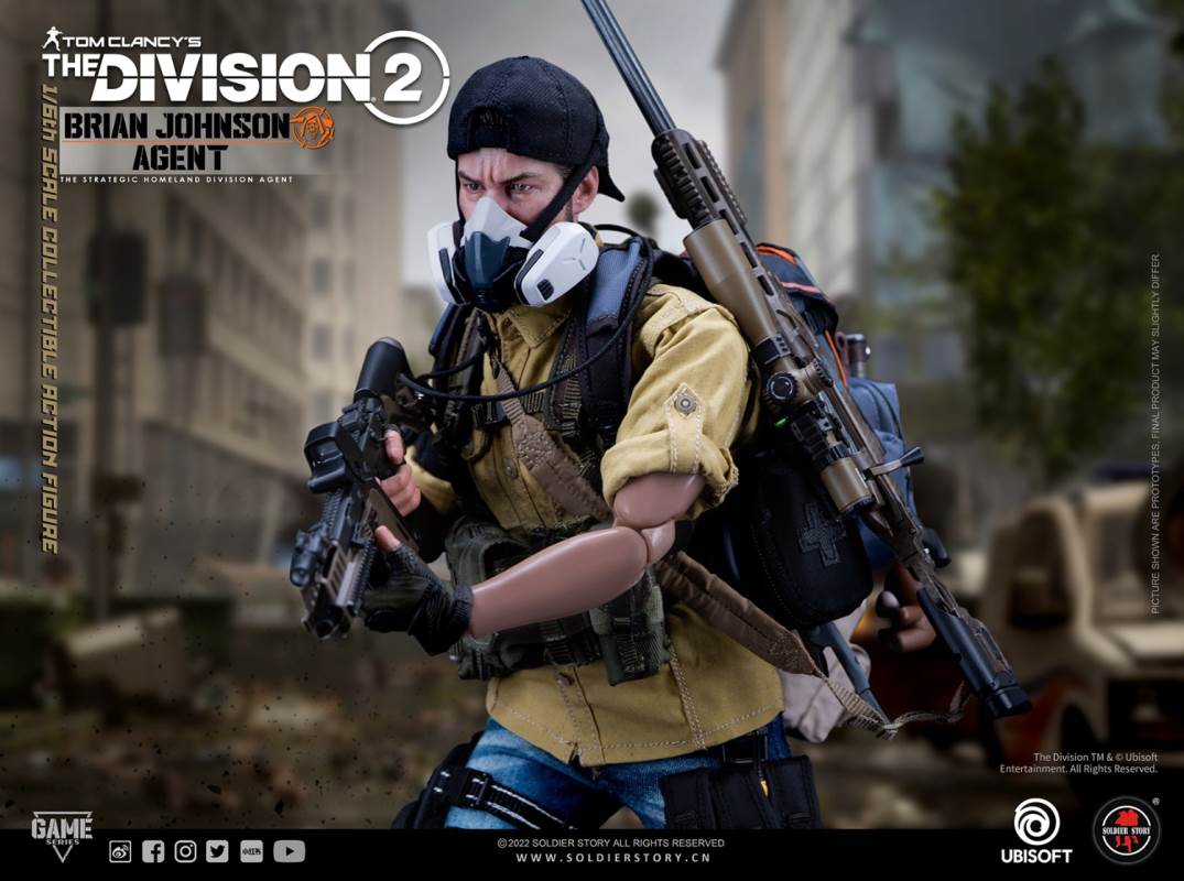 Ubisoft The Division 2 Agent Brian Johnson 1/6