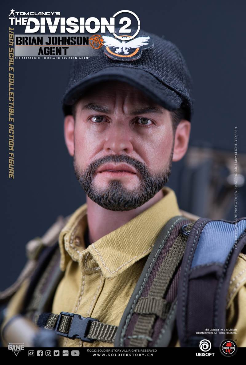 Ubisoft The Division 2 Agent Brian Johnson 1/6