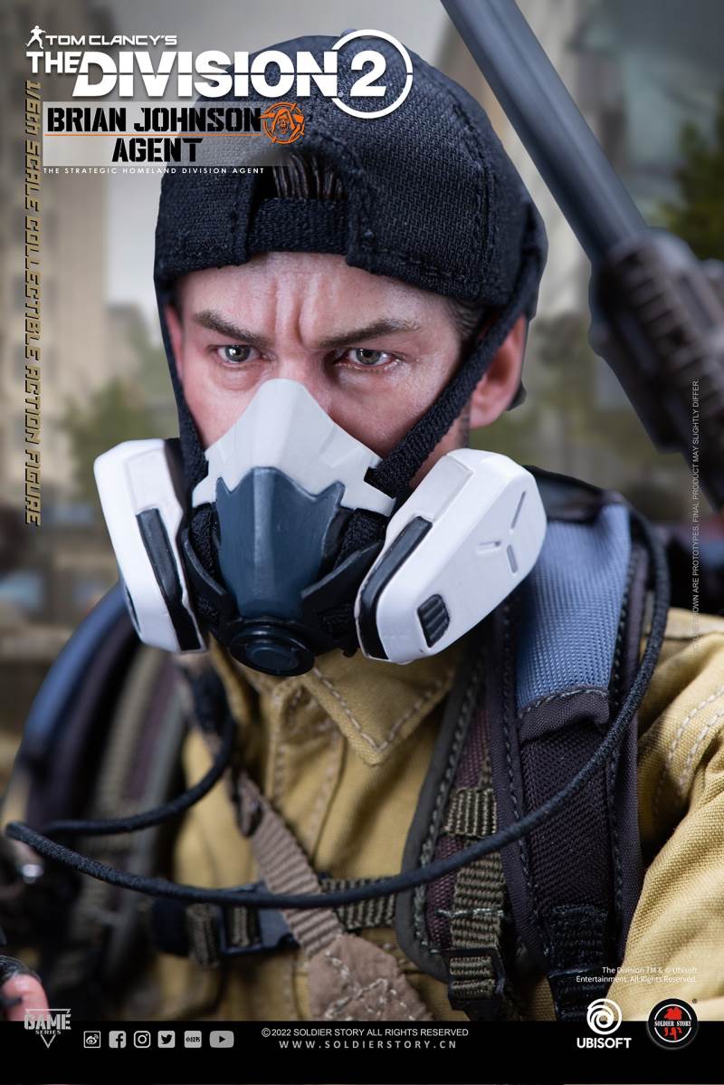 Ubisoft The Division 2 Agent Brian Johnson 1/6