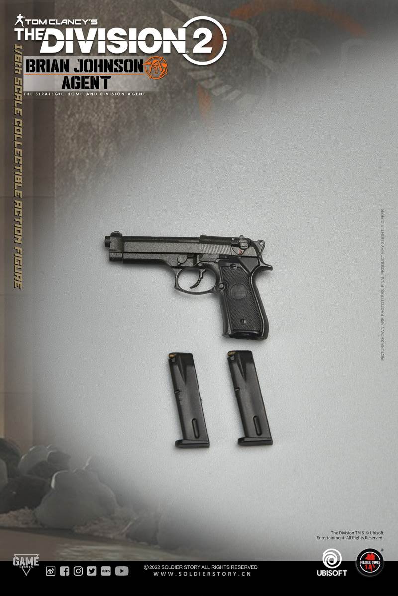 Ubisoft The Division 2 Agent Brian Johnson 1/6