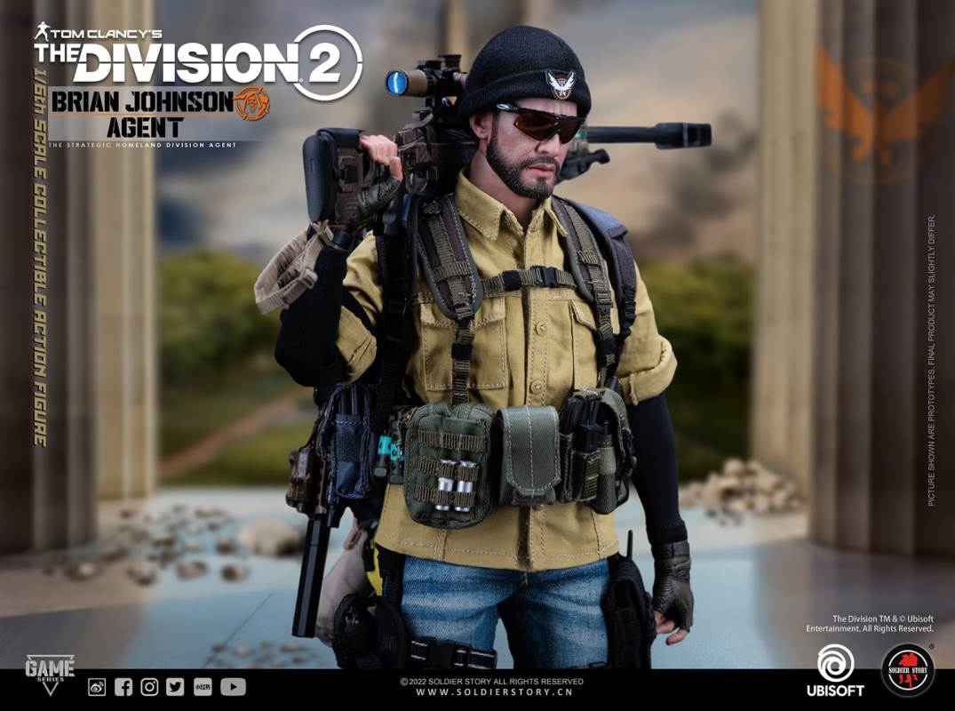 Ubisoft The Division 2 Agent Brian Johnson 1/6