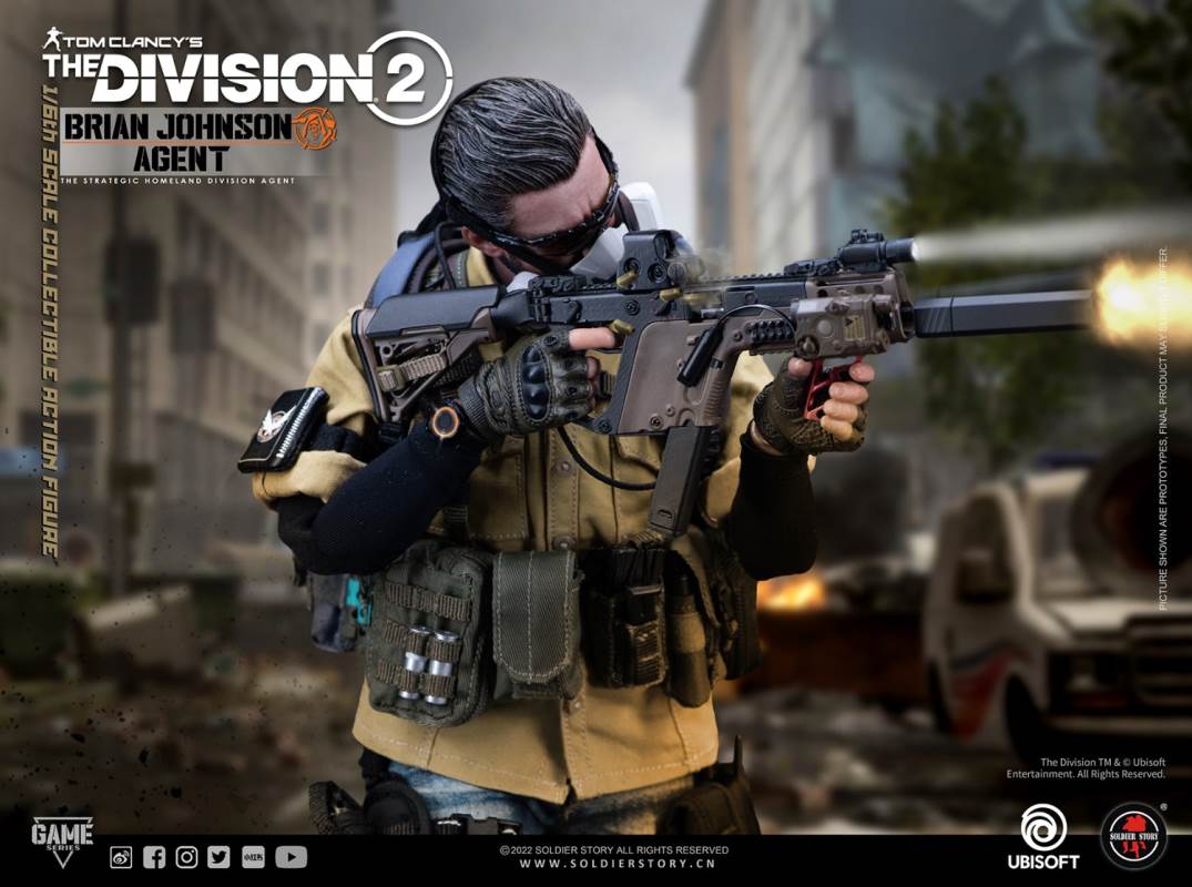 Ubisoft The Division 2 Agent Brian Johnson 1/6