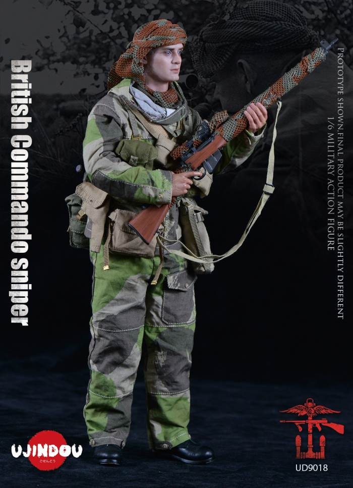 WWII British Commando Sniper 1944 1/6