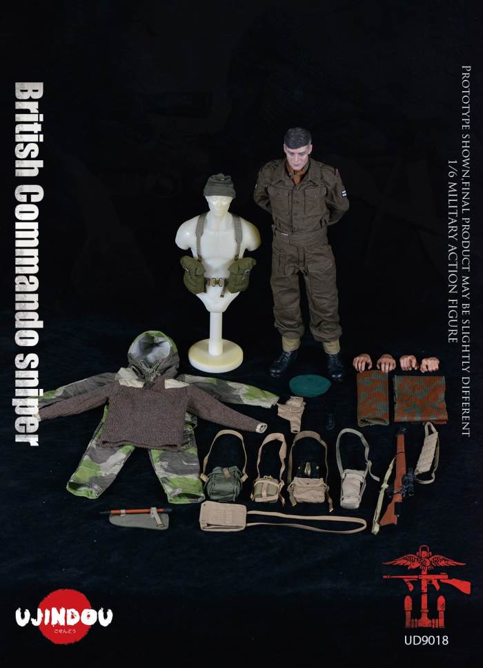 WWII British Commando Sniper 1944 1/6