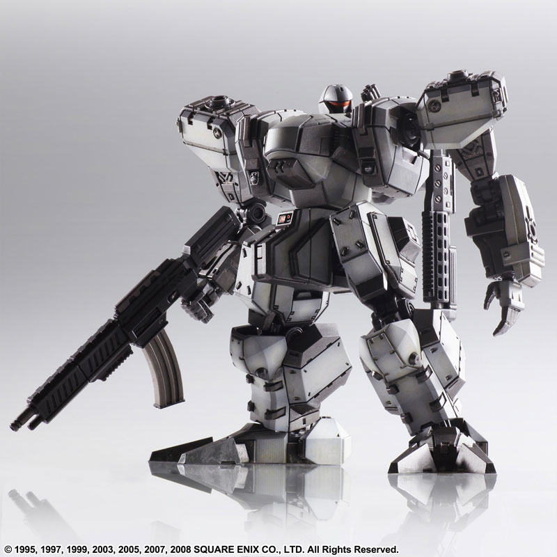 Front Mission Structure Arts 1/72 Plastic Model Kit Zenith DV White 4Unit Set