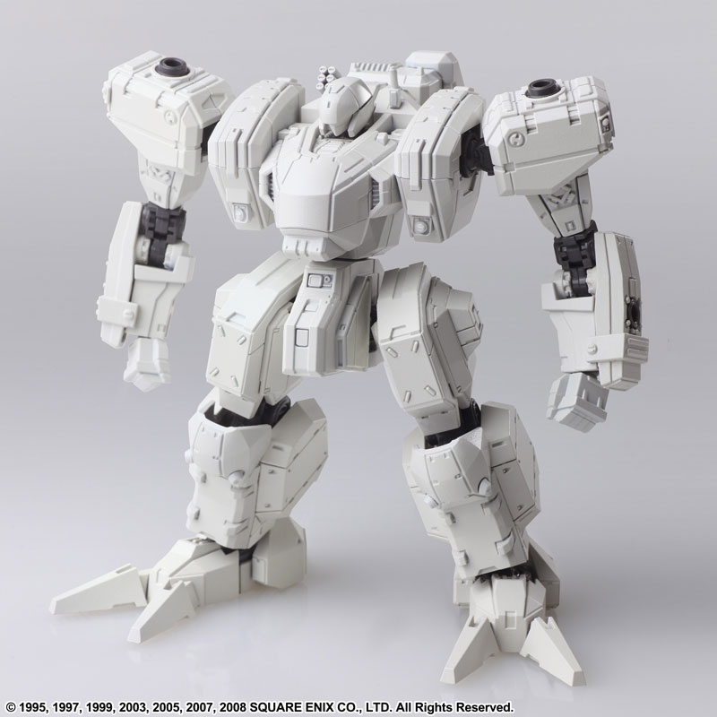 Front Mission Structure Arts 1/72 Plastic Model Kit Zenith DV White 4Unit Set