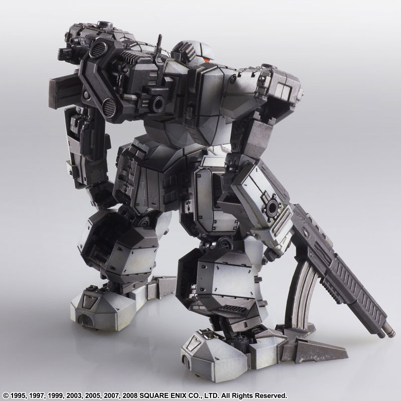 Front Mission Structure Arts 1/72 Plastic Model Kit Zenith DV White 4Unit Set