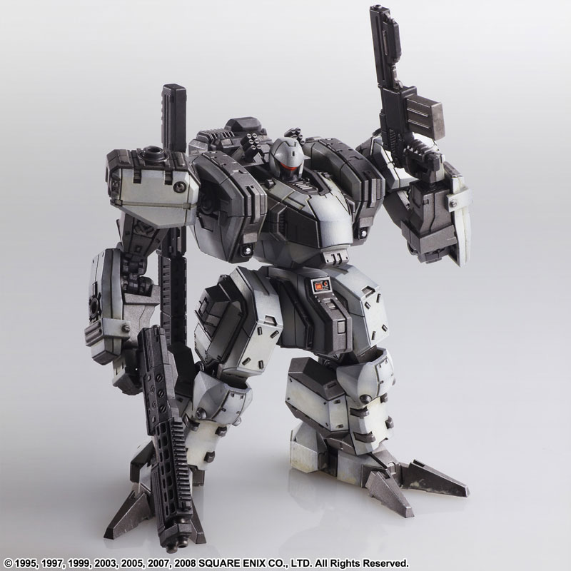 Front Mission Structure Arts 1/72 Plastic Model Kit Zenith DV White 4Unit Set