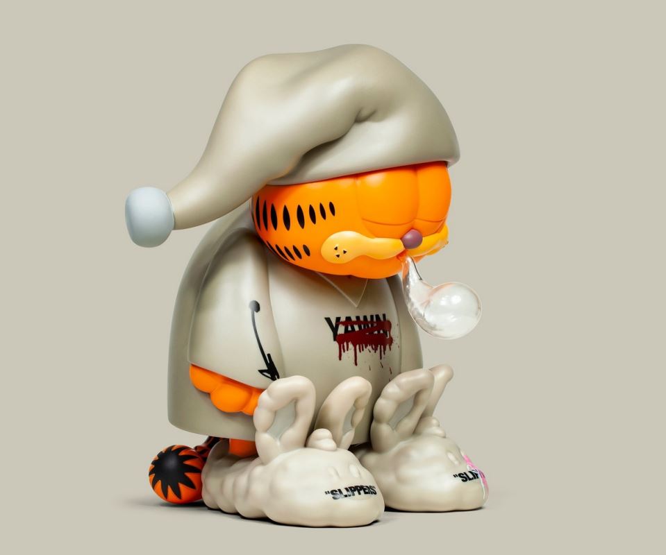 Garfield snoring version