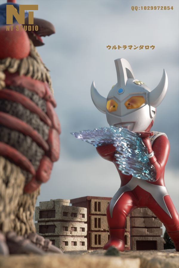 Ultraman Taro vs Volcano Bird Barton