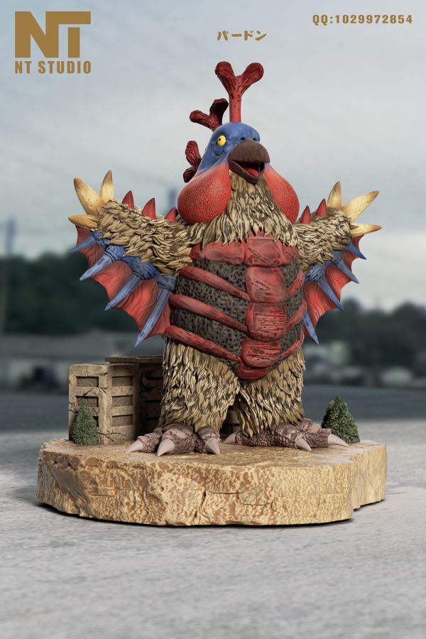 Ultraman Taro vs Volcano Bird Barton