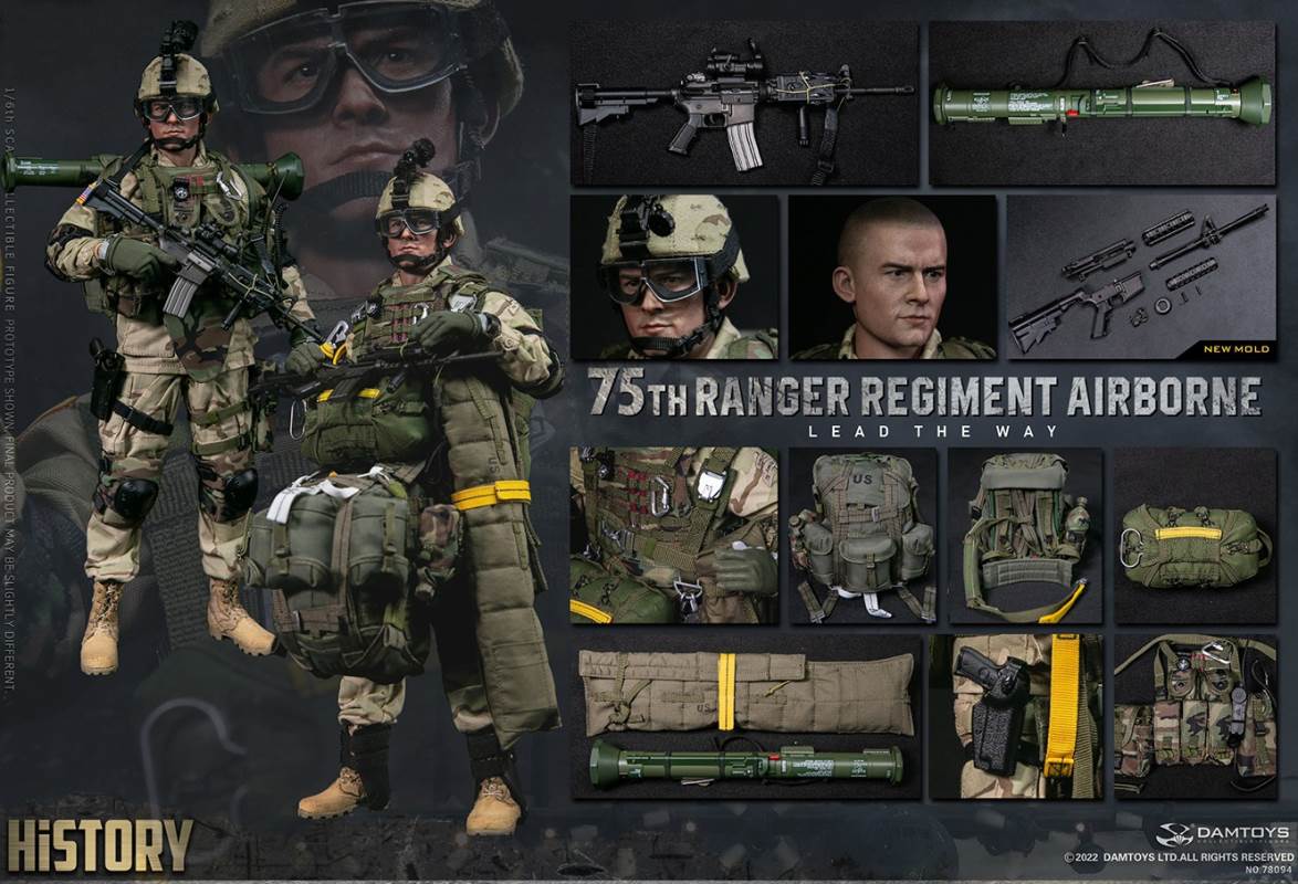 US Army 75th Ranger Airborne Gunner [Limited Edition] 1/6