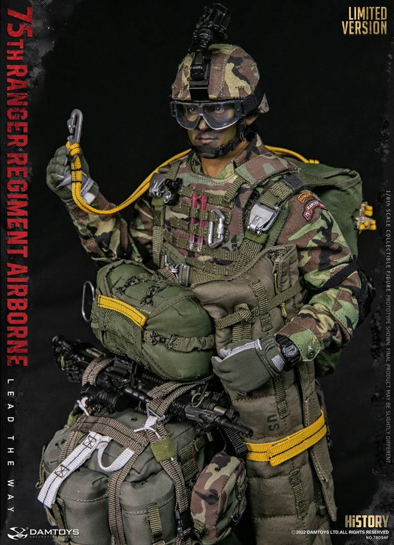 US Army 75th Ranger Airborne Gunner [Limited Edition] 1/6