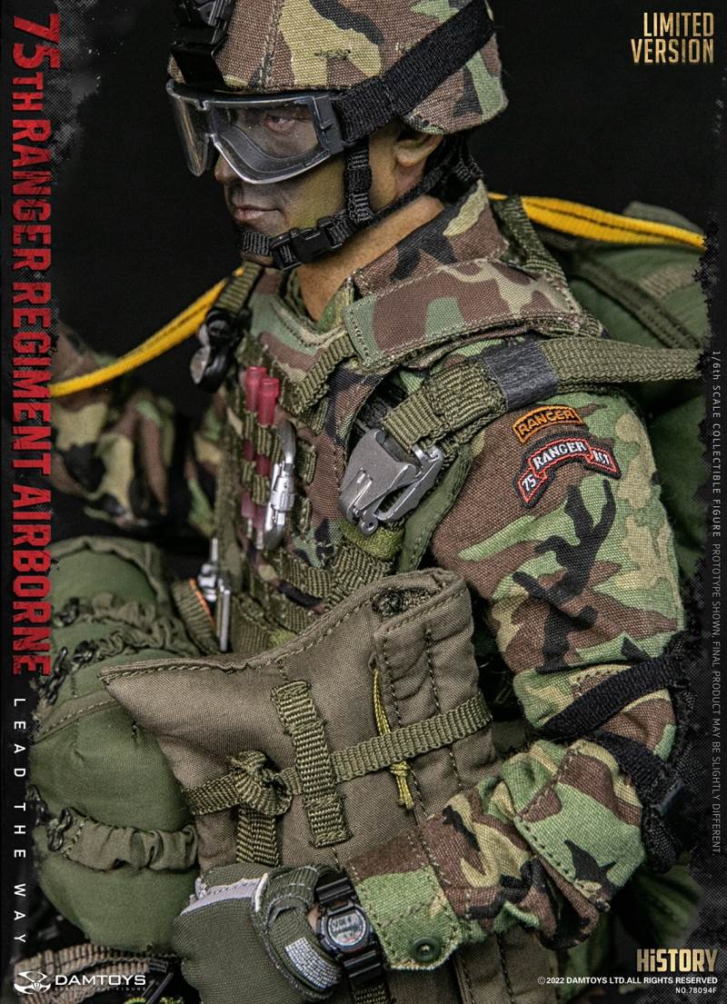 US Army 75th Ranger Airborne Gunner [Limited Edition] 1/6
