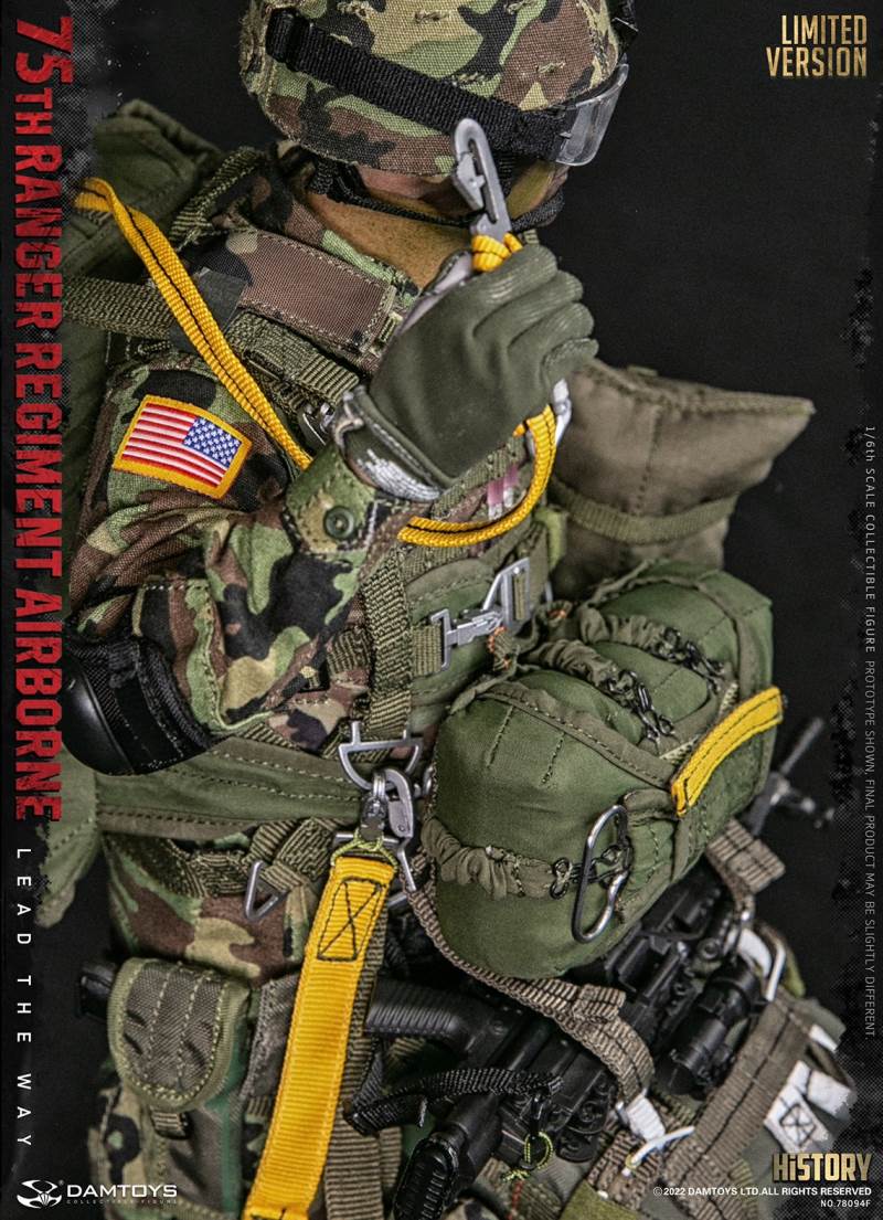 US Army 75th Ranger Airborne Gunner [Limited Edition] 1/6
