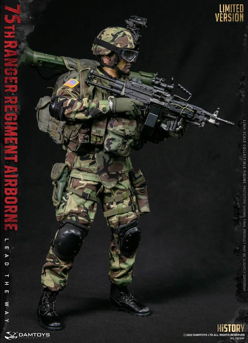 US Army 75th Ranger Airborne Gunner [Limited Edition] 1/6