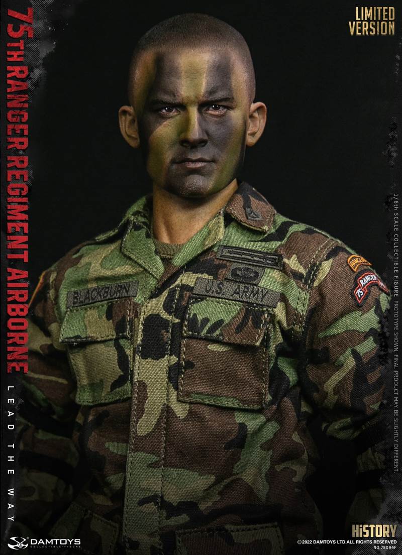 US Army 75th Ranger Airborne Gunner [Limited Edition] 1/6