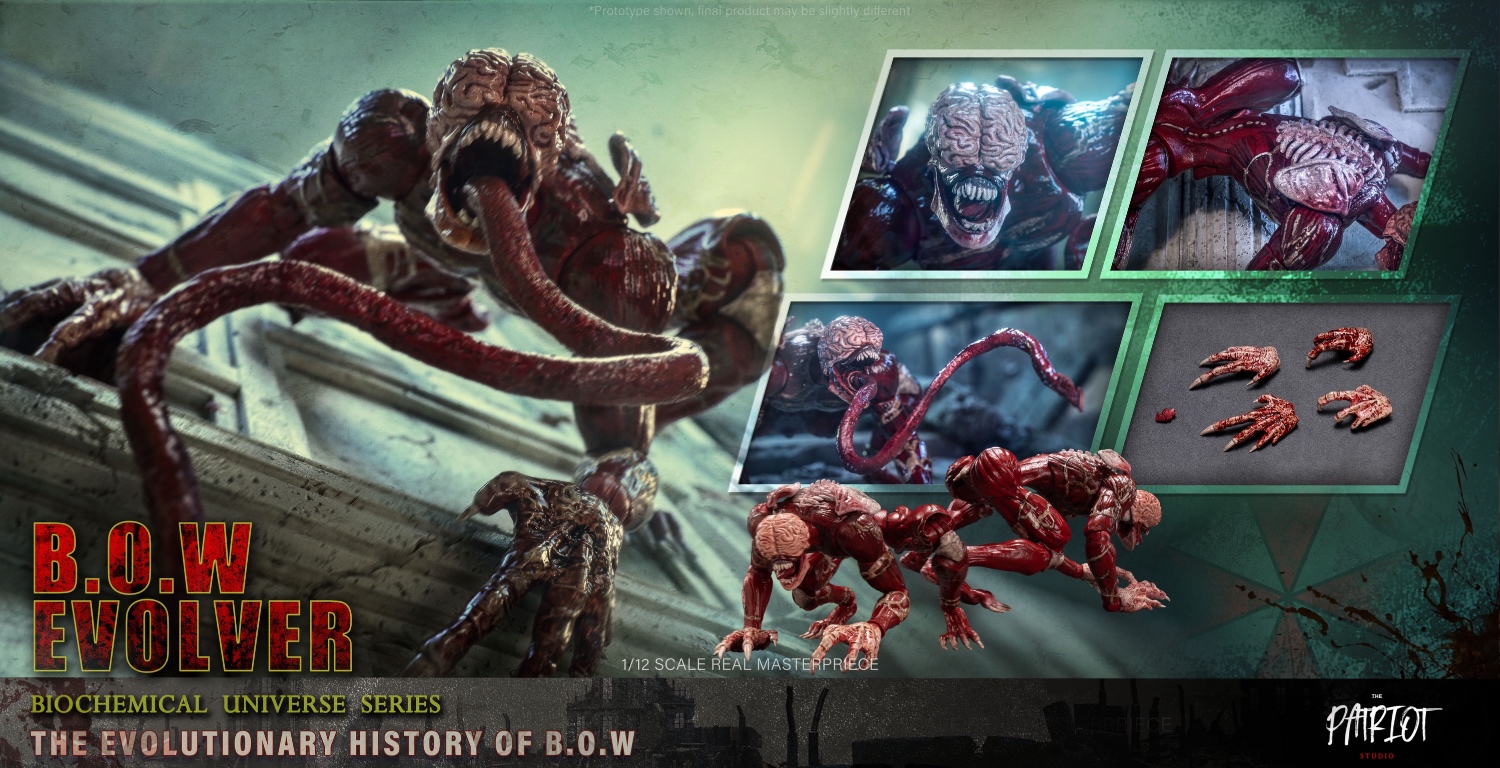 Resident Evil licker 1/12