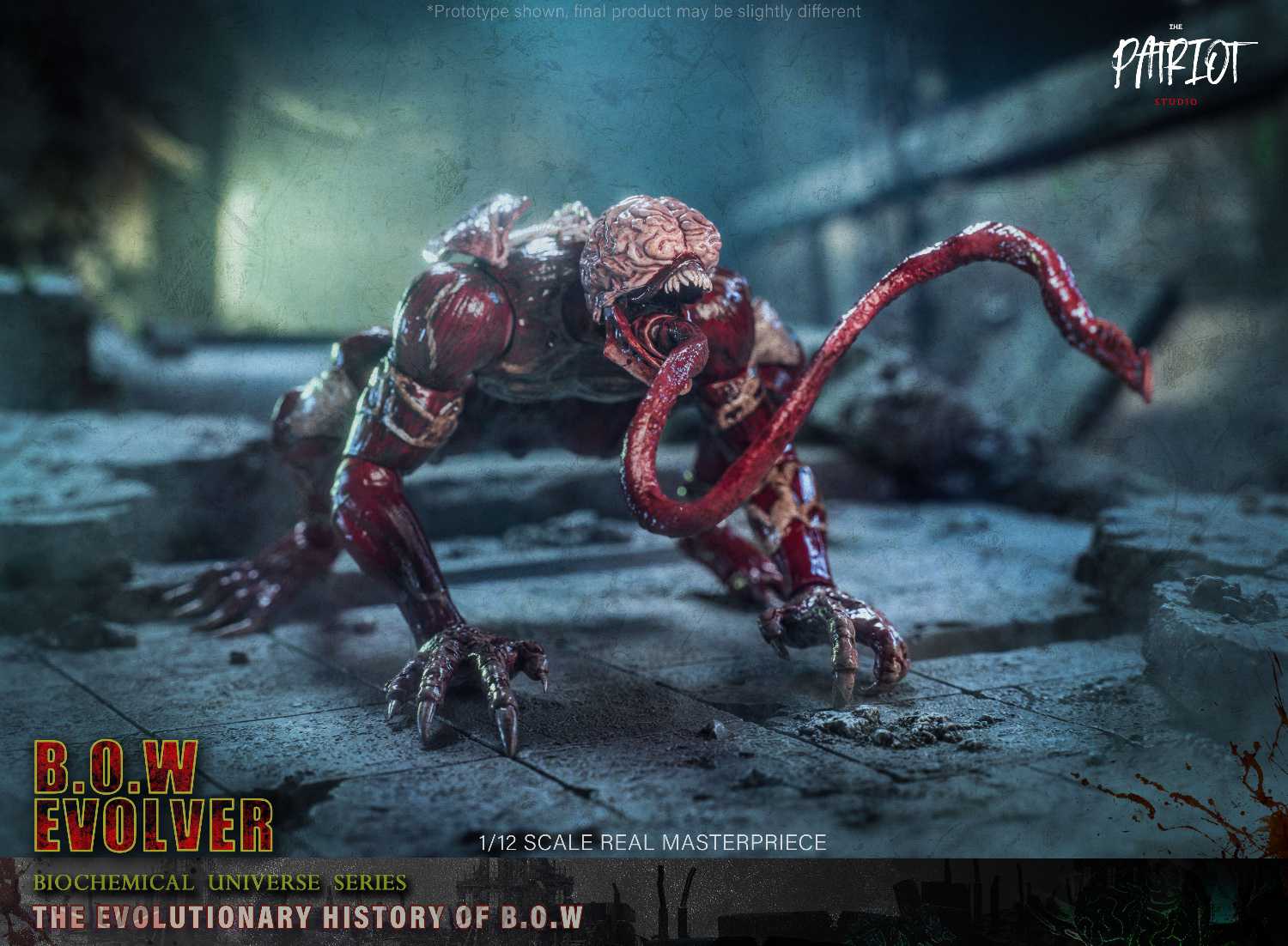 Resident Evil licker 1/12
