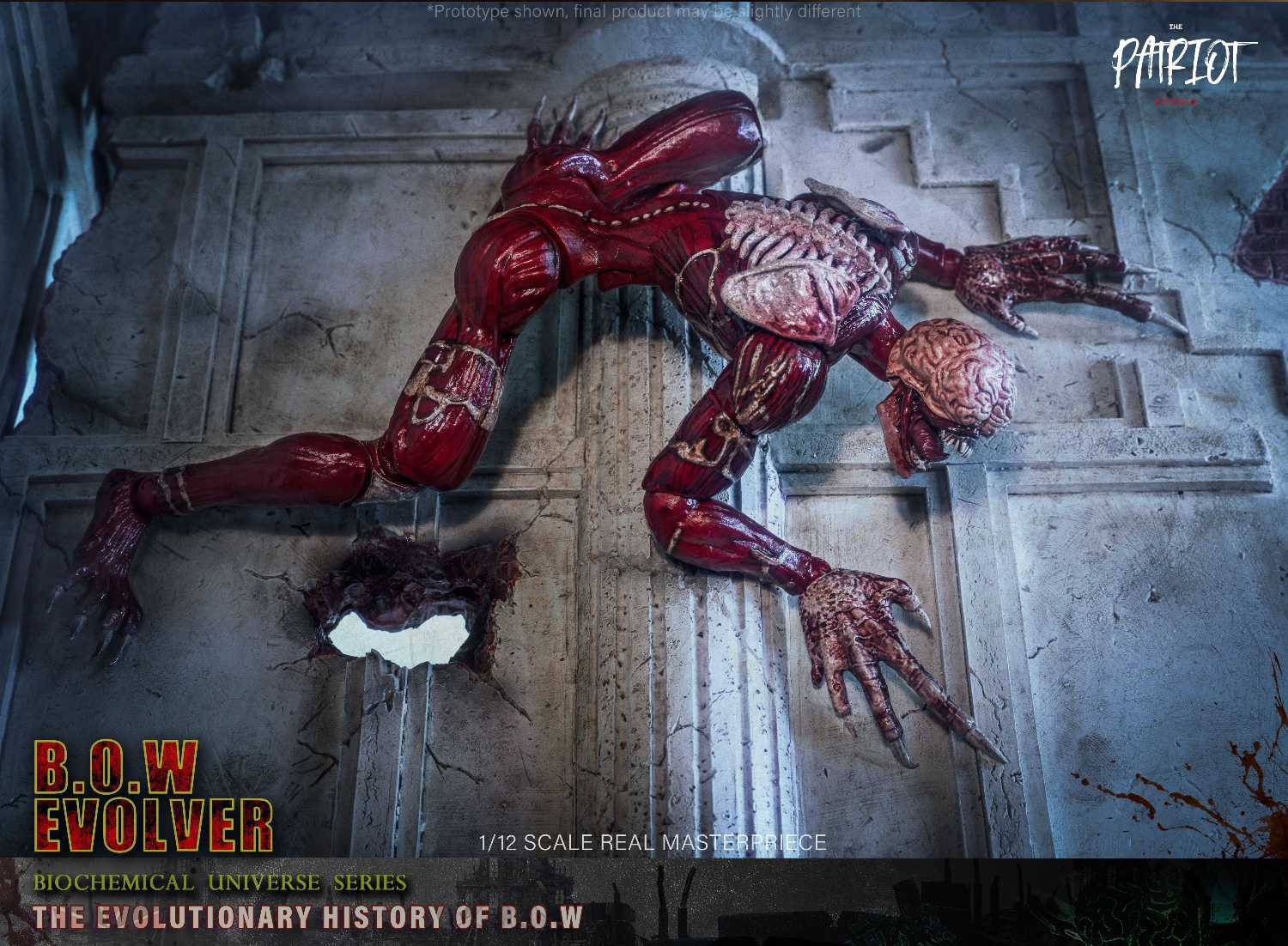 Resident Evil licker 1/12