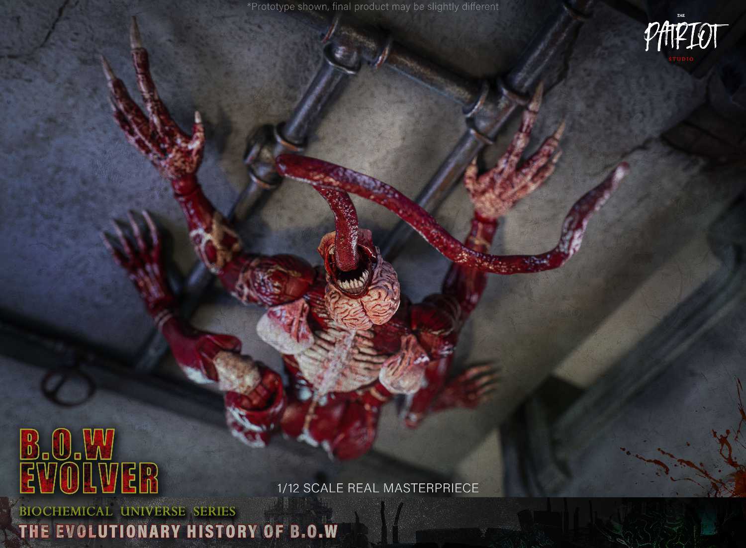 Resident Evil licker 1/12