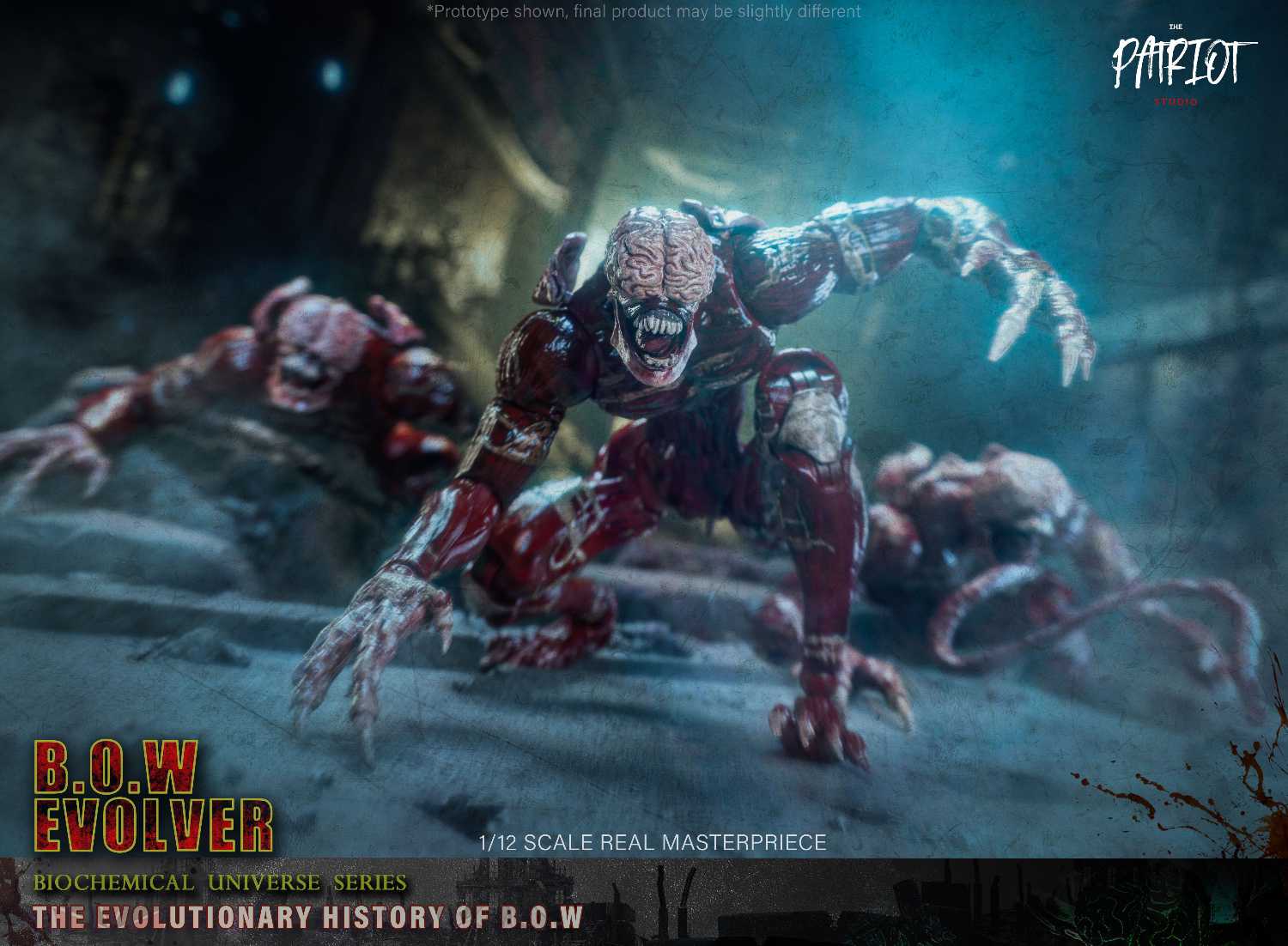 Resident Evil licker 1/12