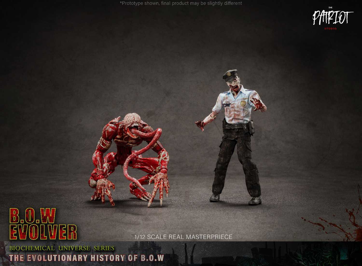 Resident Evil licker 1/12