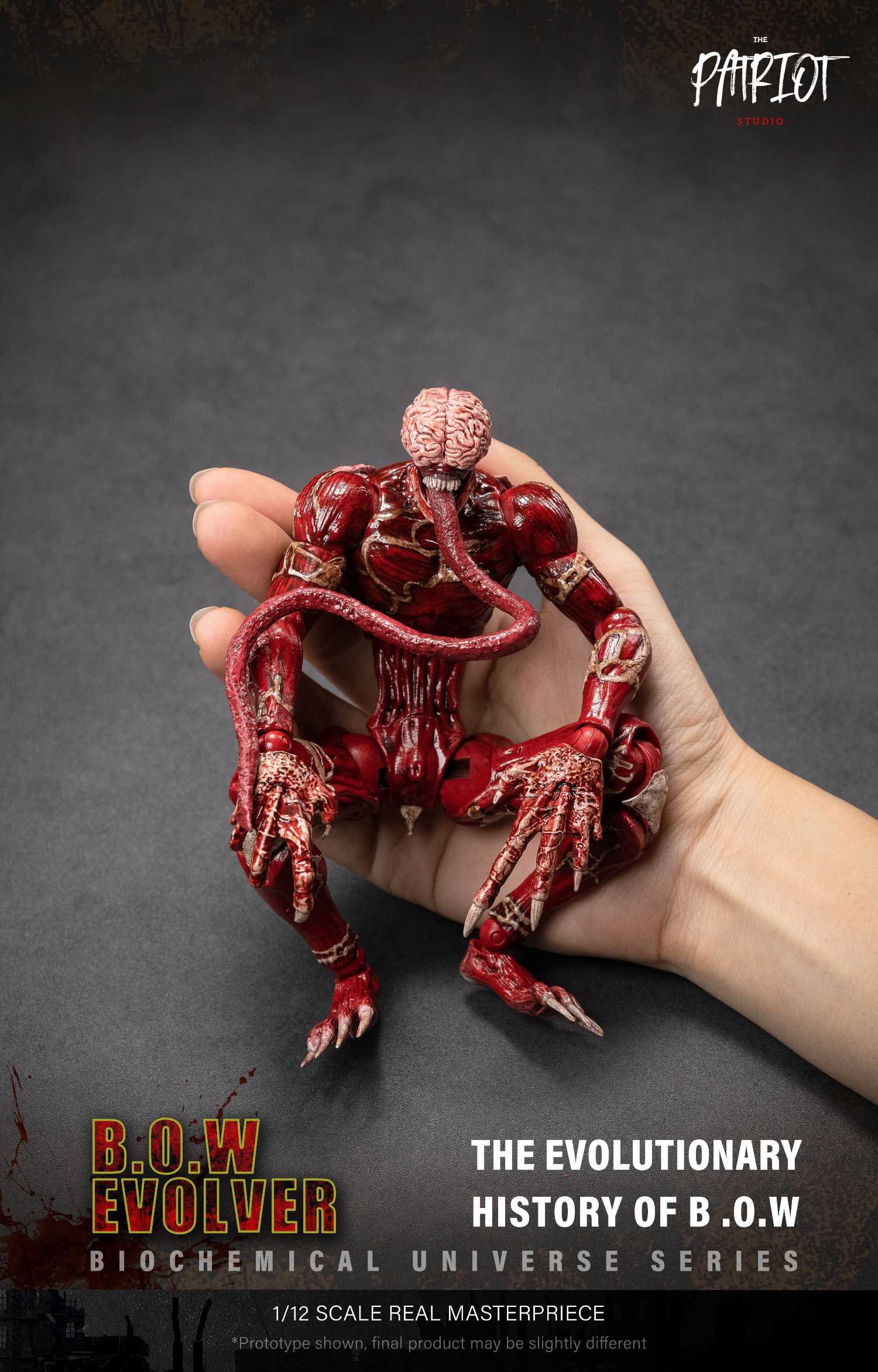 Resident Evil licker 1/12