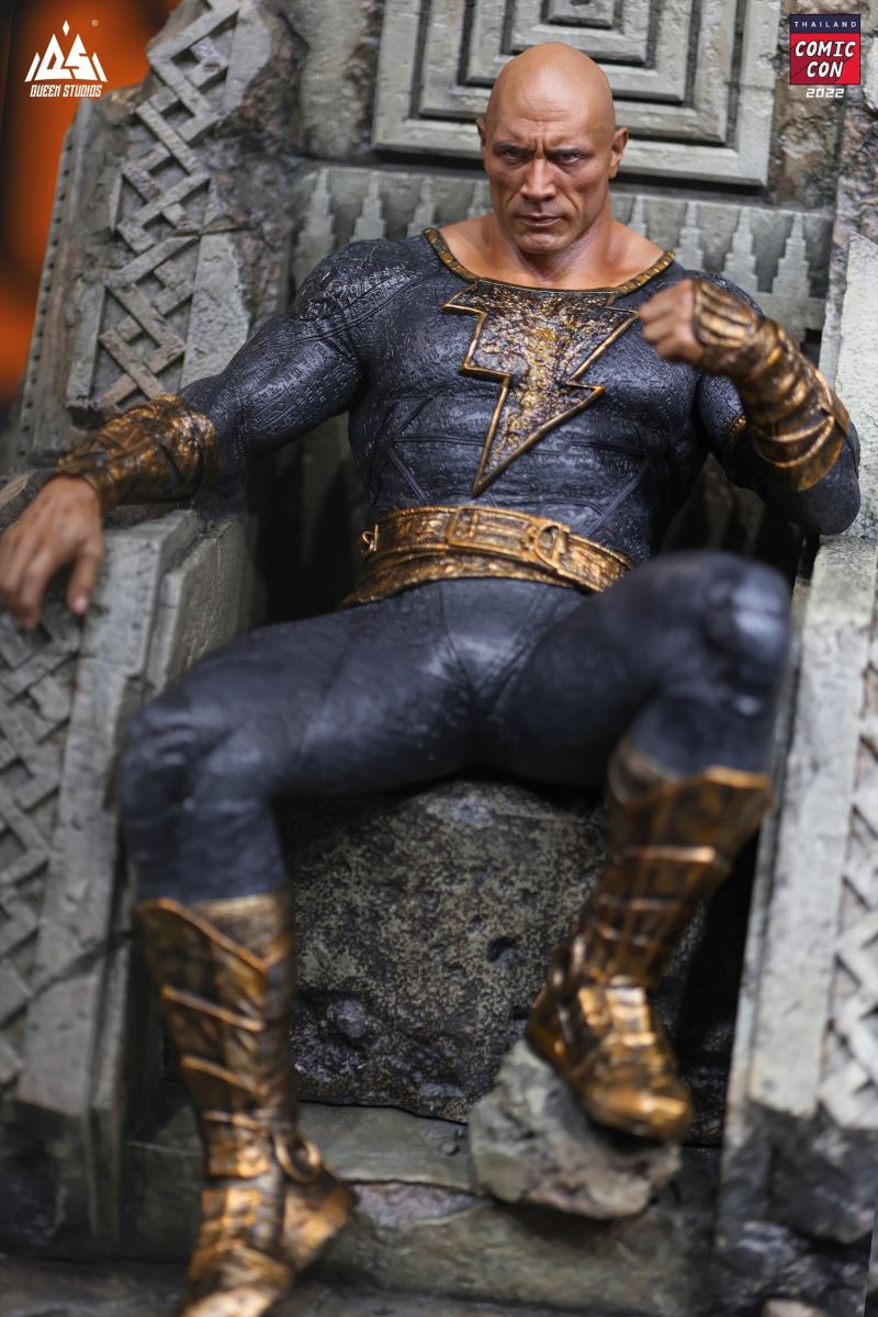 Black Adam On Throne 1/4