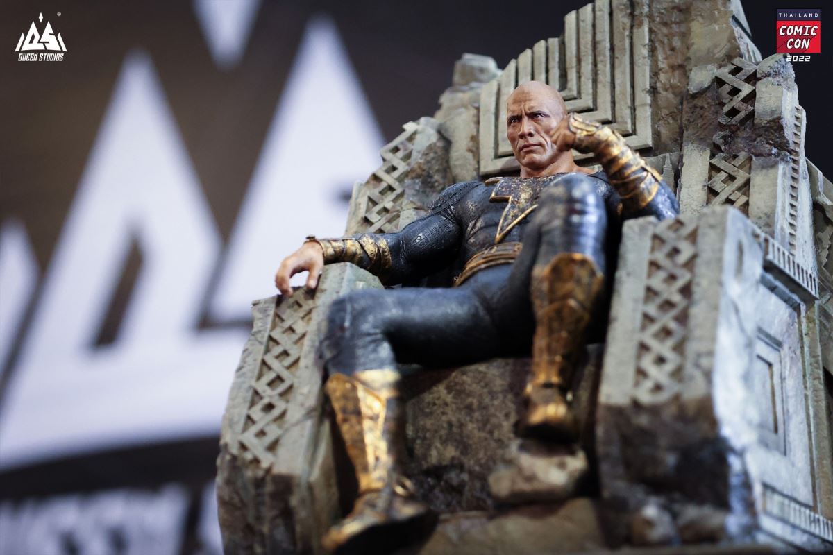Black Adam On Throne 1/4