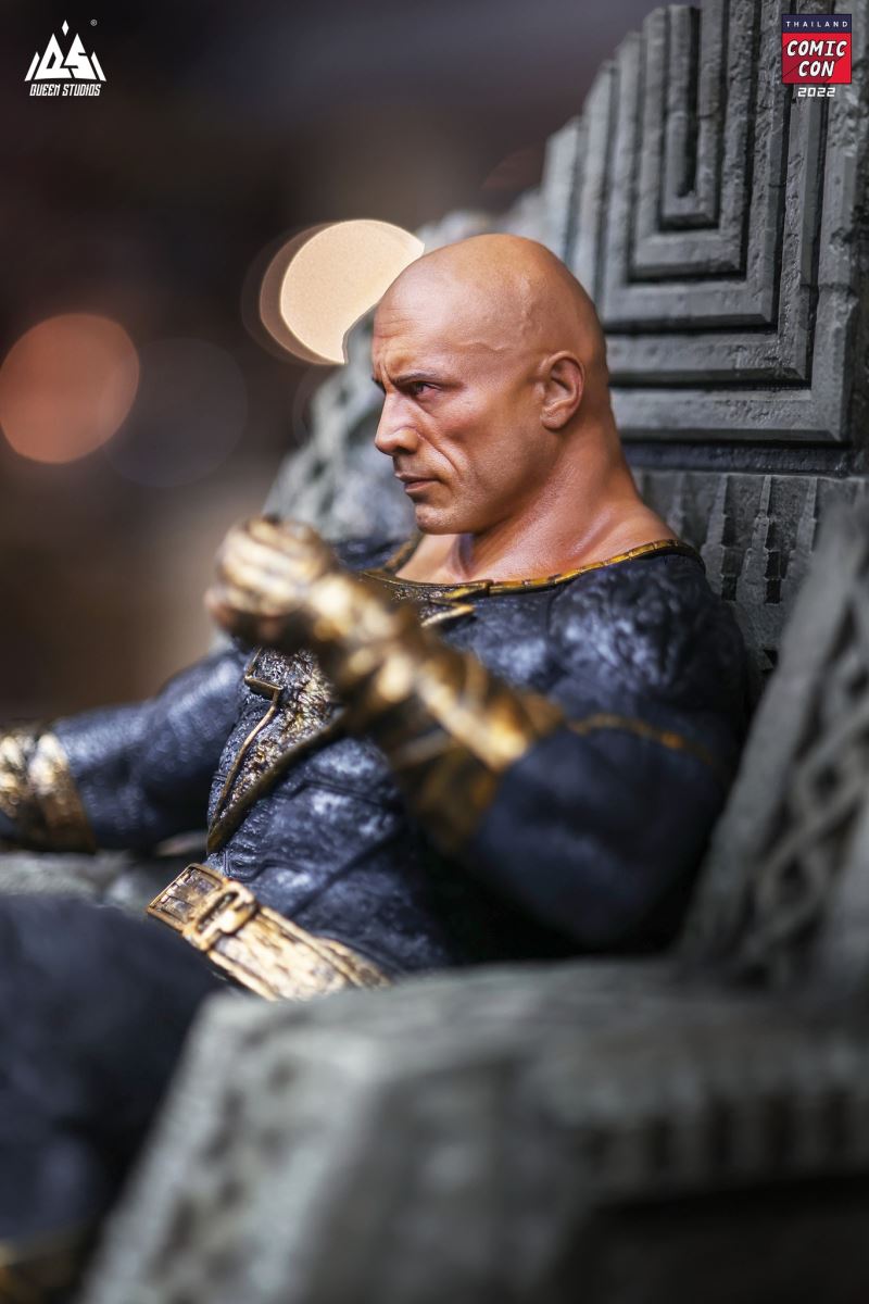 Black Adam On Throne 1/4