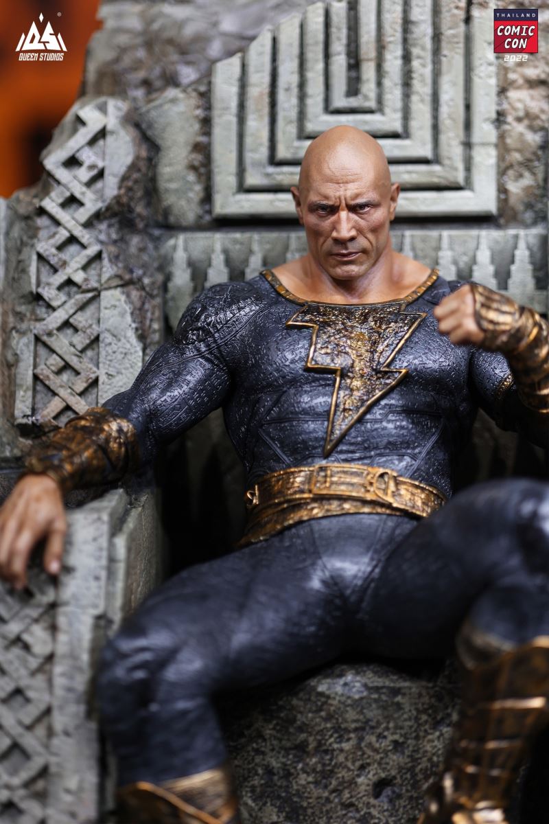 Black Adam On Throne 1/4