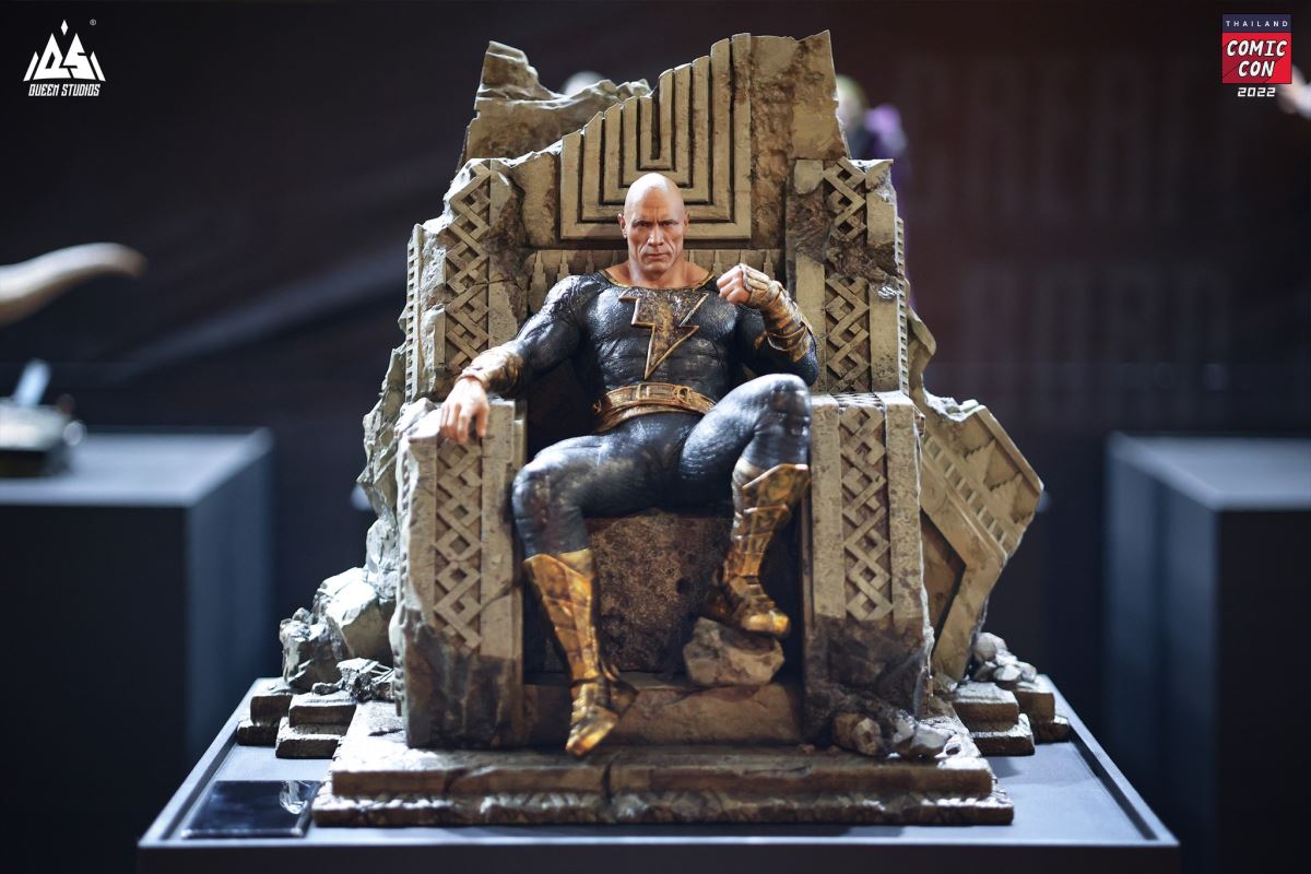 Black Adam On Throne 1/4