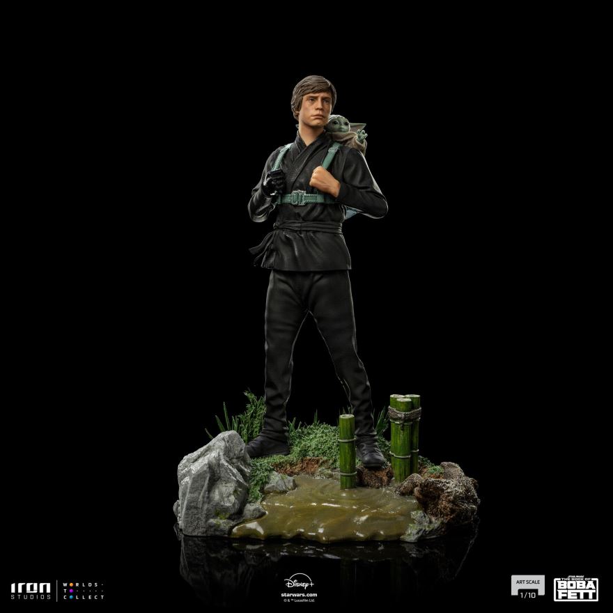 Luke Skywalker and Grogu Training Version - The Book of Boba Fett - Art Scale 1/10