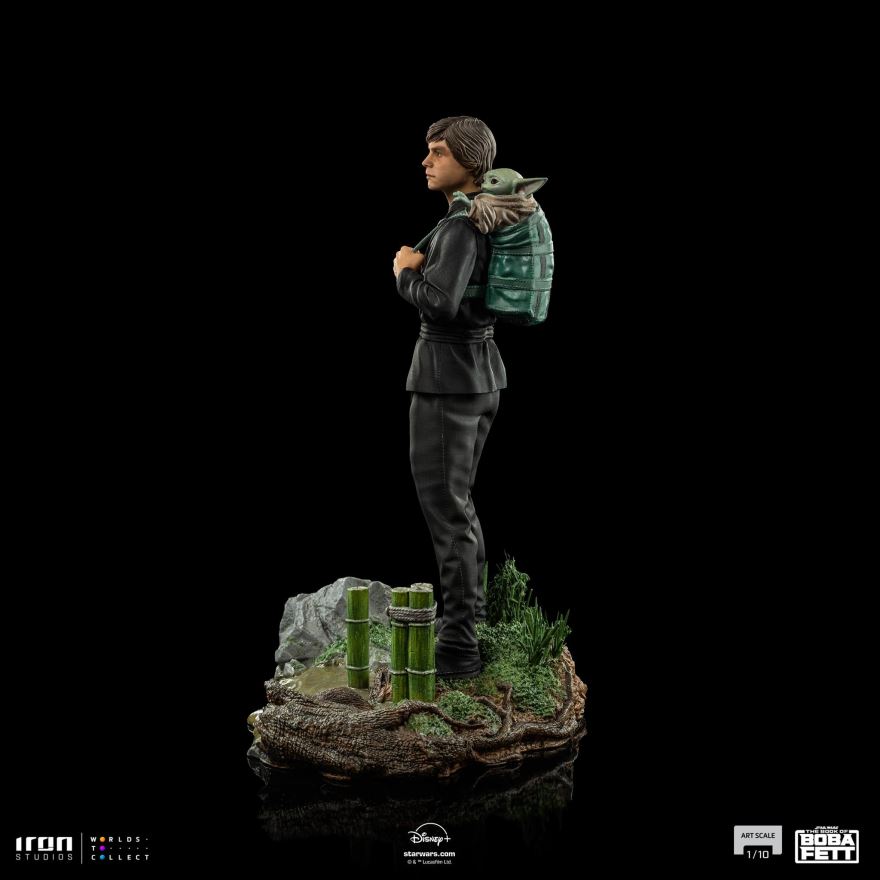 Luke Skywalker and Grogu Training Version - The Book of Boba Fett - Art Scale 1/10