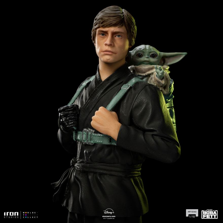 Luke Skywalker and Grogu Training Version - The Book of Boba Fett - Art Scale 1/10